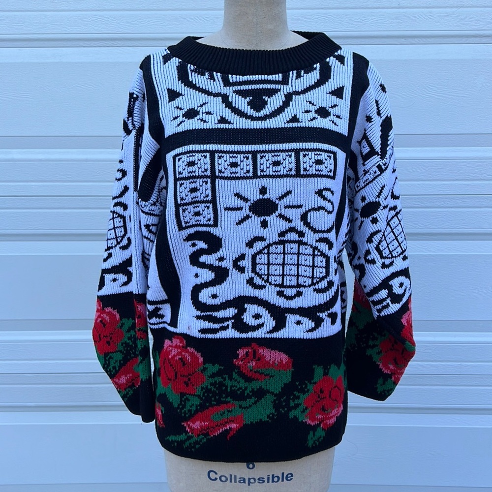 INTARSIA SWEATER